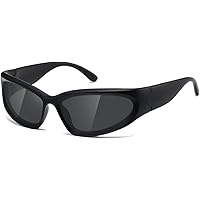 Amazon.com: Eiuizah Y2k Sunglasses for Women Men Shield Wrap